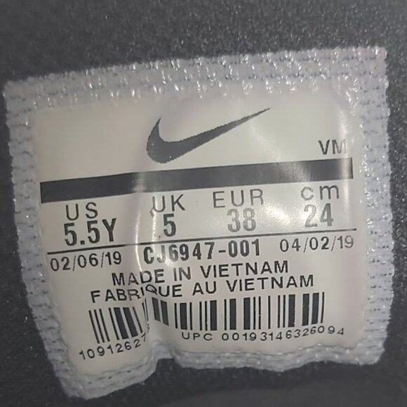 Nike Air Max Plus GS Tuned Air Black Multicolor Women’s 7 (5.5Y Youth) - Picture 11 of 11